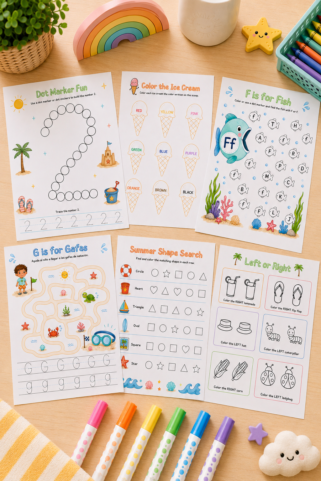 Little's Summer Club Activity Packet