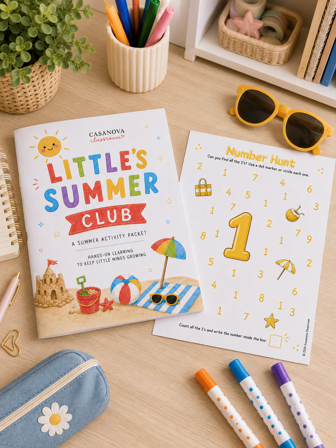 Little's Summer Club Activity Packet