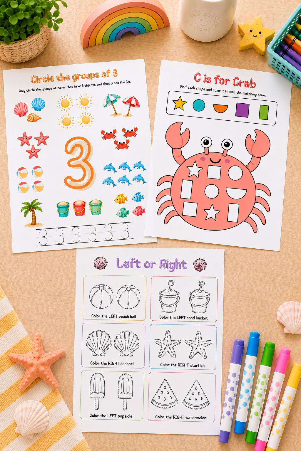 Little's Summer Club Activity Packet